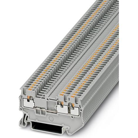 Phoenix Contact 3208155 Morsetto passante componibile 3.5 mm Rapido Grigio 50 pz.