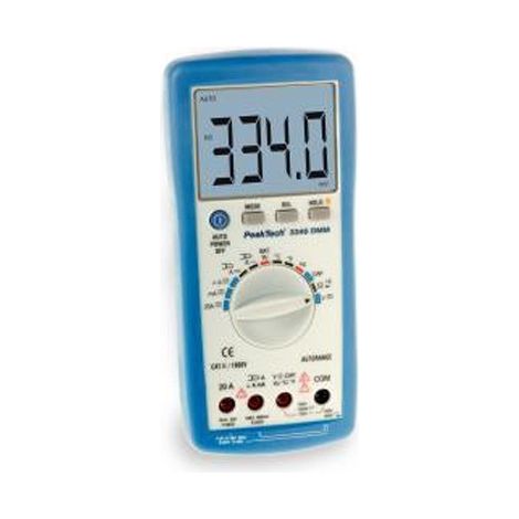 Herramienta de medida electrónica Peaktech p3340 4000 counts 600V