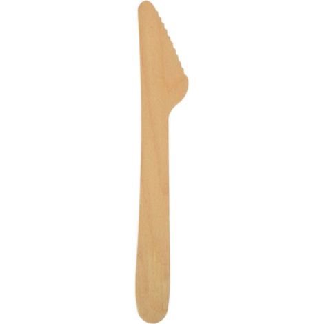 Holzmesser 16,5 cm Papstar Pure 10 Stück ökologisch