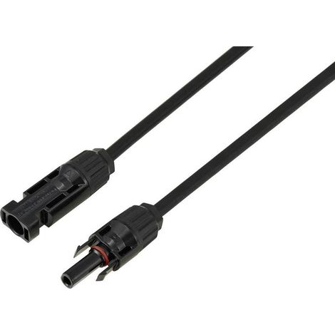 TC-13806204 Rallonge de câble solaire 6.0 mm² 30 A Longueur de câble 5 m (1/3)