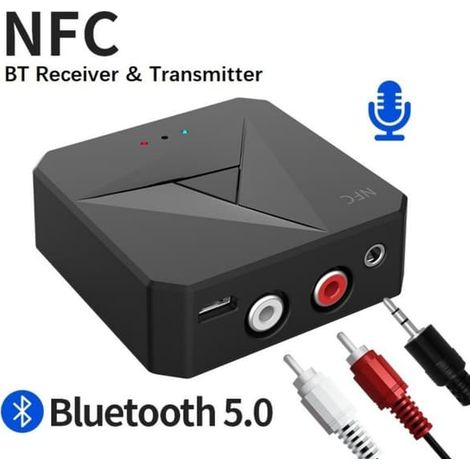 Adaptateur Bluetooth RCA/AUX – Capteur NFC (1/5)