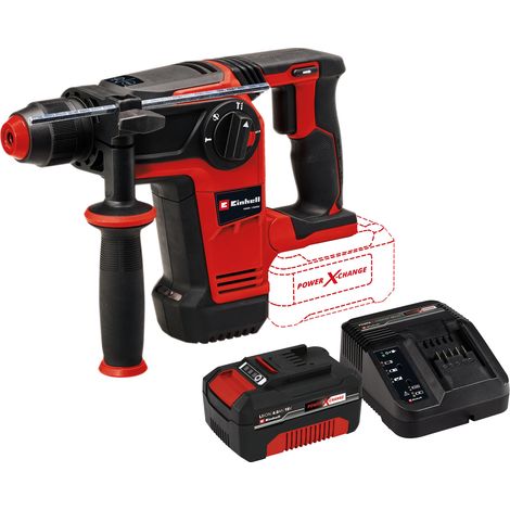 EINHELL PROFESSIONAL Marteau perforateur sans fil TP-HD 18/26 LI BL Kit (1x 4,0 Ah) (1/5)