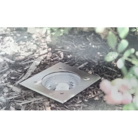 Faretto da incasso per pavimento esterno Paulmann Special Line Floor Energy Saving attacco: E27 colore: Metallico materiale: Metallo