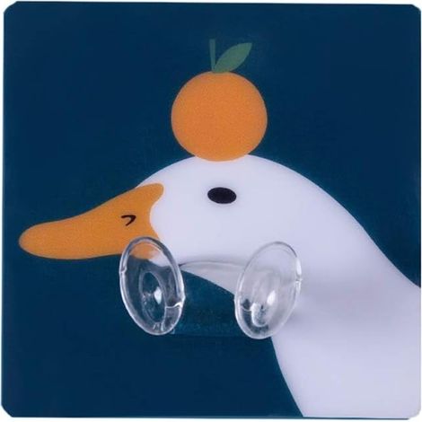 Crochet de rangement pour cordon d'alimentation, prise murale, crochet adhésif résistant, Ka Ka Duck (1/3)