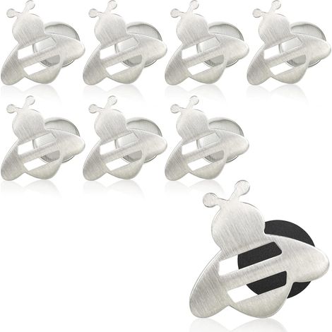 CCYKXA 8 Pièces Poids Nappe De Table Exterieur, Magnetique Poids De Nappe, Inoxydable Pince Nappe Table, Pince Nappe Exterieur, Attache Nappe, Accroche Nappe, Poids Pour Nappe, Pince Pour Nappe De Tab (1/5)