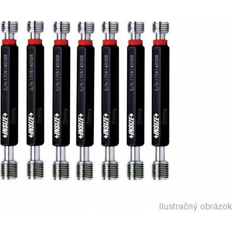 Insize 4130-S7 Kit de Mesure Précision 7 Indicateurs Go No-Go (1/2)