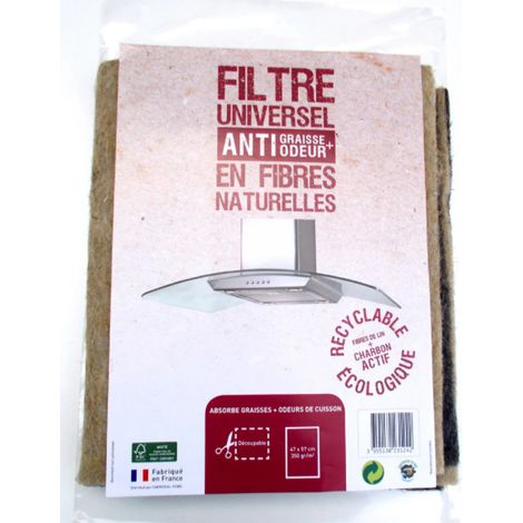 Ersatzteil - Filtre à charbon bio en fibre - -