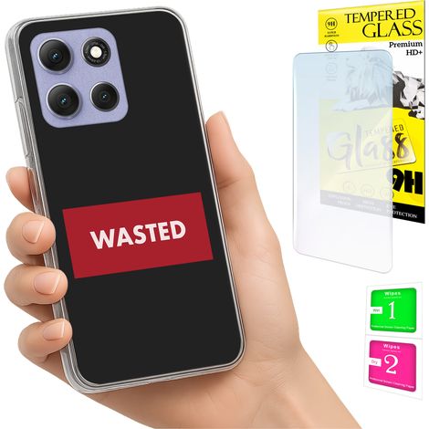 Funda para Motorola Moto G86 Power, carcasa trasera con foto y cristal 9H. (1/5)
