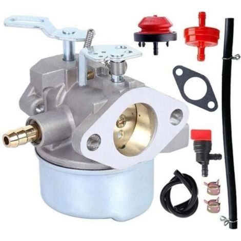 Compatible avec carburateur 640052 640054 640058 640058A 640349 pour g��n��rateur de , XU,souffleuse �� neige Tecumseh HMSK80 HMSK90 HMSK100 LH318SA LH358SA 8HP 9HP 10HP 640052 - (1/4)