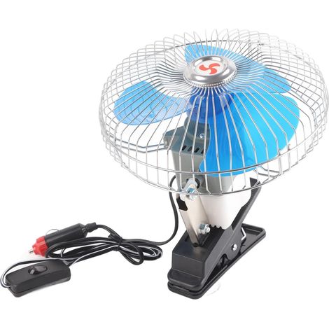 Ventilateur de Voiture Portable 12 V avec Moteur en Cuivre, Mini (1/5)
