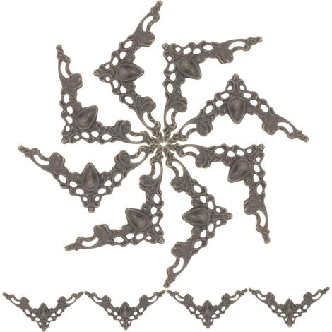 12 protège-coins pour meubles, fer, pour meubles et chaises (1/5)