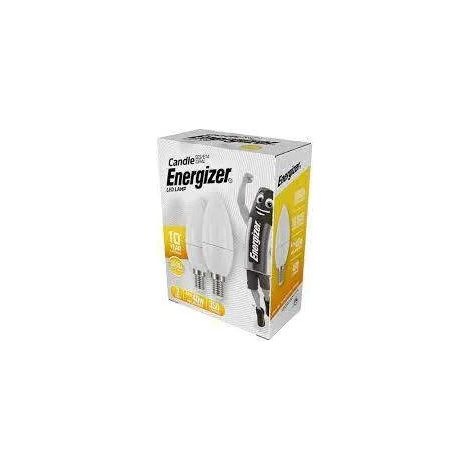 Ampoule LED flamme E14 - ENERGIZER - ES16706 - 470 lm - 5,2W (équiv. 40W) - 3000K