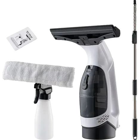 Limpiacristales automático, diseño portátil, con varilla de extensión, UE (1/2)