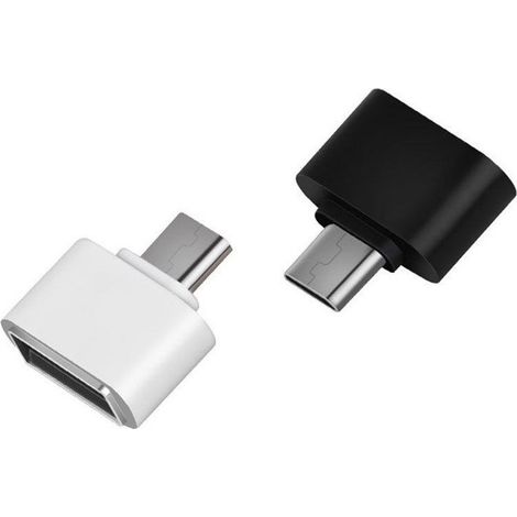 Trade Shop - Mini Otg Adaptator Convertator De Micro Plug A Switch Usb Para Android -