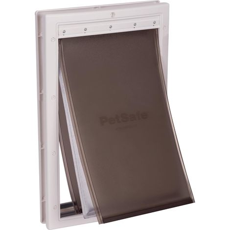 Chatière isolante pour animaux, porte pour chat et chien résistante aux intempéries et économie d’énergie (1/3)
