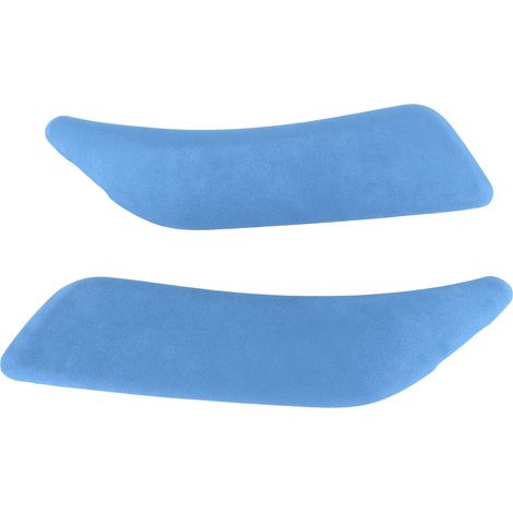 Paire d'accoudoirs de porte en daim pour habillage panneau intérieur BMW Série 1 F20 F21 2011-2019 bleu ciel (1/5)