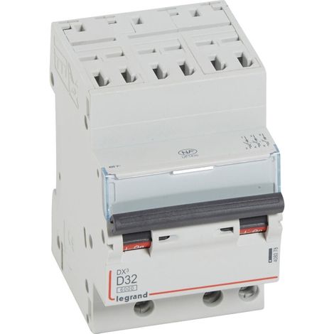 Modulaire Installatieautomaat DX3 3P Karakteristiek D 32A 6kA - LEG408078