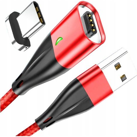 Cavo magnetico USB-C 3.0 per ricarica rapida da 3A con trasmissione dati. (1/5)