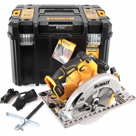 Sega circolare XR 18V 184 mm DEWALT senza batteria né caricabatterie - DCS572NT-XJ