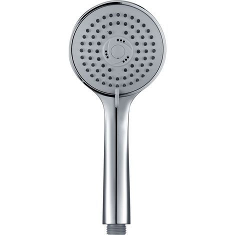 Chrome 3 Mode round Shower Head ABS