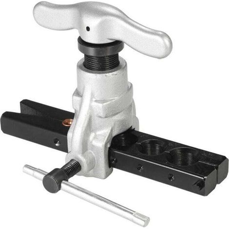 Tuyaux de réfrigération excentriques évasés 6 tailles de matrice 1/4-3/4 pouce cône excentrique à 45 degrés pour tuyau en acier doux en cuivre, laiton et aluminium (1/4)