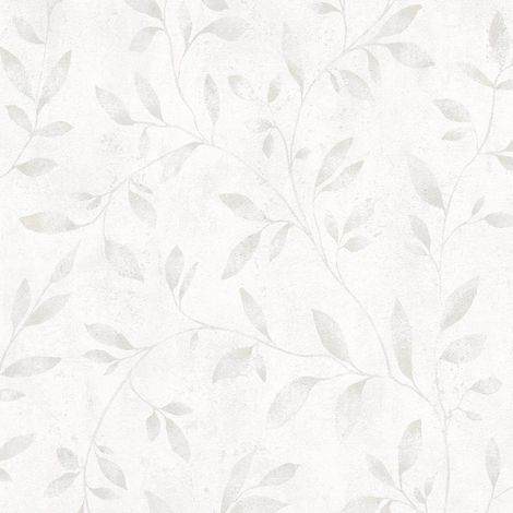 Papier Peint Vinyle sur Intissé Motif Végétation Beige – Marburg - réf. 32632