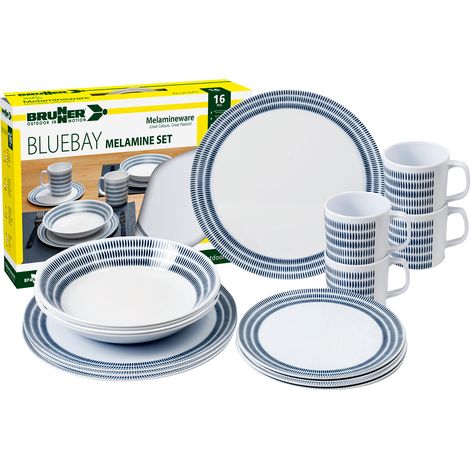 Brunner Melamin-Set BLUEBAY
