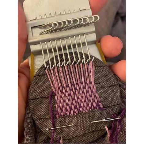 Metall-Stopfmaschine für Bastel- und Textilarbeiten, ein praktisches und einfach zu bedienendes Werkzeug zum Reparieren von Kleidung und Jeans. Nadel (1/5)