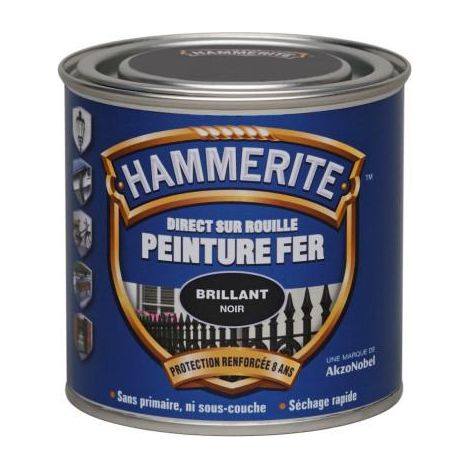 Hammerite pittura bianca lucida antiruggine 250 ml