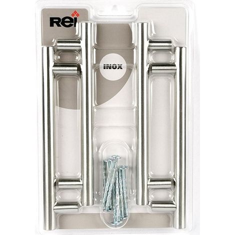 Poignées Inox D12 L128 (4pcs) Robustesse Et Esthétique Inox - Reunion Industrial