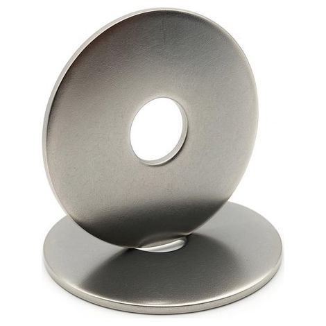 Rondelles en acier inoxydable (lot de 20) - Rondelles plates pour boulons et écrous - Résistantes à la corrosion - Acier inoxydable de haute qualité - 30 mm (1/5)