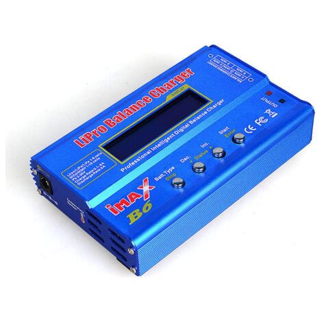 Lipo Chargeur 80 W 6 A Professional Balance High Power pour LiPo/Li-Ion/Life (1-6S), NiMH/NiCd (1-15S) (1/5)
