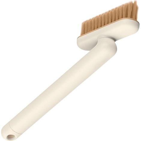 Brosse à carrelage rotative à 360°, design compact avec pince pour accéder aux espaces restreints, brosse pour sols et joints d'angle, accessoire polyvalent pour un nettoyage en profondeur et l'entret (1/5)