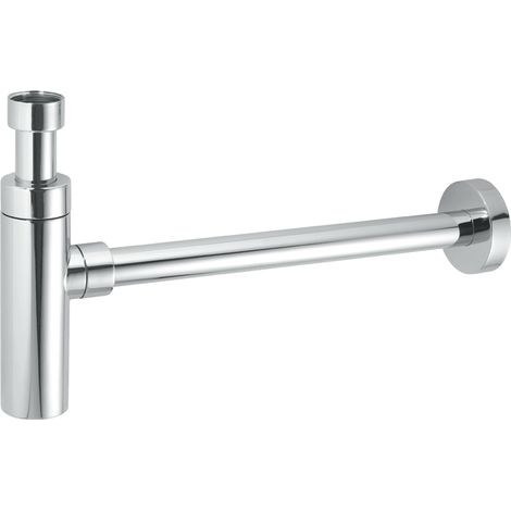 McAlpine CA32UK-CB CP Brass Basin Kit + Cylindrical Bottle Trap (1/2)