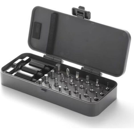 Profession Lot de 24 tournevis à cliquet ergonomiques avec poignée en T pour meubles étroits Entretien de vélo Tournevis multifonction (1/5)