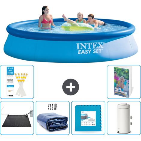 Easy Set Pool Rund - 396x84 cm - 7-teilig  S166 (1/5)