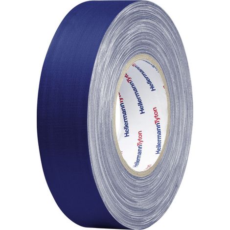 HellermannTyton HTAPE-TEX-BU-19x50 712-00500 Gewebeklebeband HelaTape Tex Blau (L x B) 50 m x 19 mm