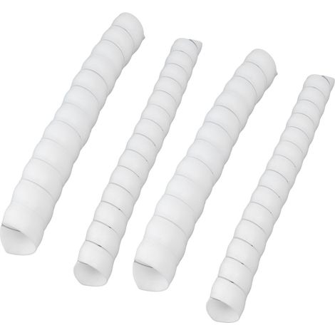 Protection de tronc d'arbre en spirale plastique, protection d'écorce, tube enveloppant pour protéger les jeunes arbres et les plantes des cerfs, lapins, rongeurs et tondeuses (4 pièces) (1/5)