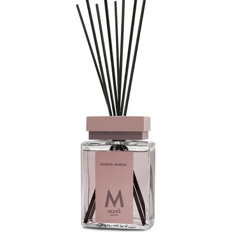 Muhà Luxe Perfume Diffusore Ambiente con Bastoncini Ambra Antica 1.000 Ml (1/2)