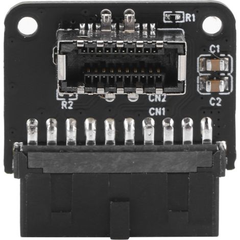 Carte mère PH73, adaptateur USB 3.0 19P/20P vers TYPE-E à 90 degrés, port TYPE-C en façade sur le châssis. (1/5)