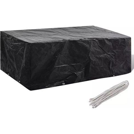 Copertura per Mobili da Giardino con 8 Occhielli 200x160x70 cm vidaXL
