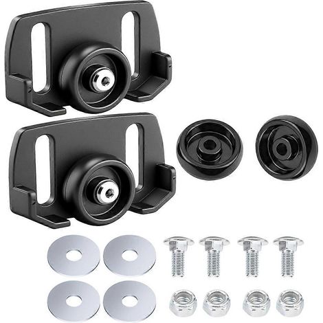 490 241 0038 universel Roller Skid neige Thrower Shoes souffleuse à neige Skid Shoes W Hardware pour Craftsman MTD Cub (1/5)