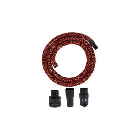 Einhell Manguera de aspiración Premium roja flexible y robusta