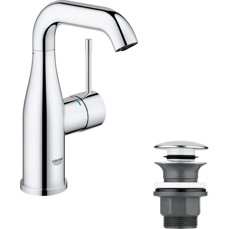 GROHE Essence Einhand-Waschtischmischer Größe M - Chrom - 23798001 (1/5)