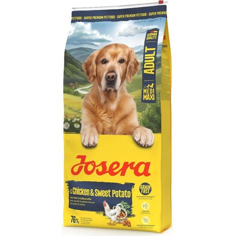 Poulet et patate douce Josera pour adultes, 12,5 kg (1/2)