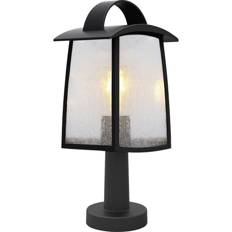 Borne lumineuse extérieure jardin Kelsey noire LUTEC IP44 (1/4)