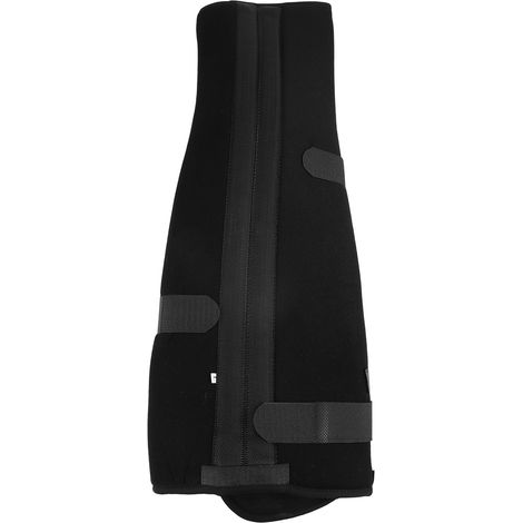 Stabile Kniebandage mit verstellbarer Größe, komfortabel und atmungsaktiv, mit Aluminiumstreben, schwarz, Größe L (1/5)