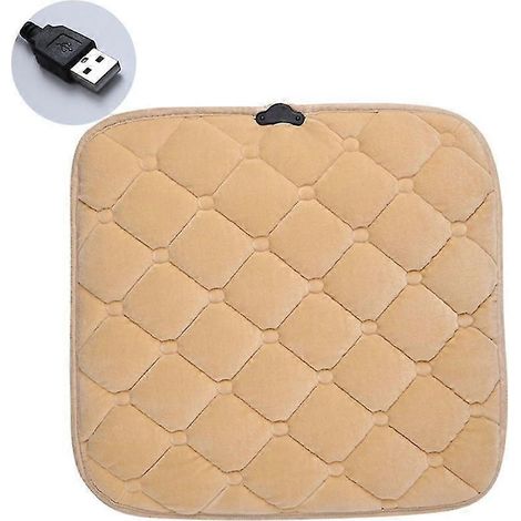 Couverture chauffante électrique pour voiture, coussin chauffant électrique doux, couverture de Noël, couverture de voyage pour voiture, trois réglages de température, minuterie d'une heure. (1/5)
