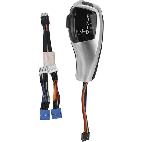 Pour F30 Style LHD automatique LED pommeau de levier de vitesse Kit de modification pour BMW E90 E92 E84 E89Silver (1/5)