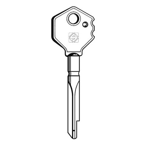 SILCA XY4P CHIAVE CROCE TESTA PLASTICA